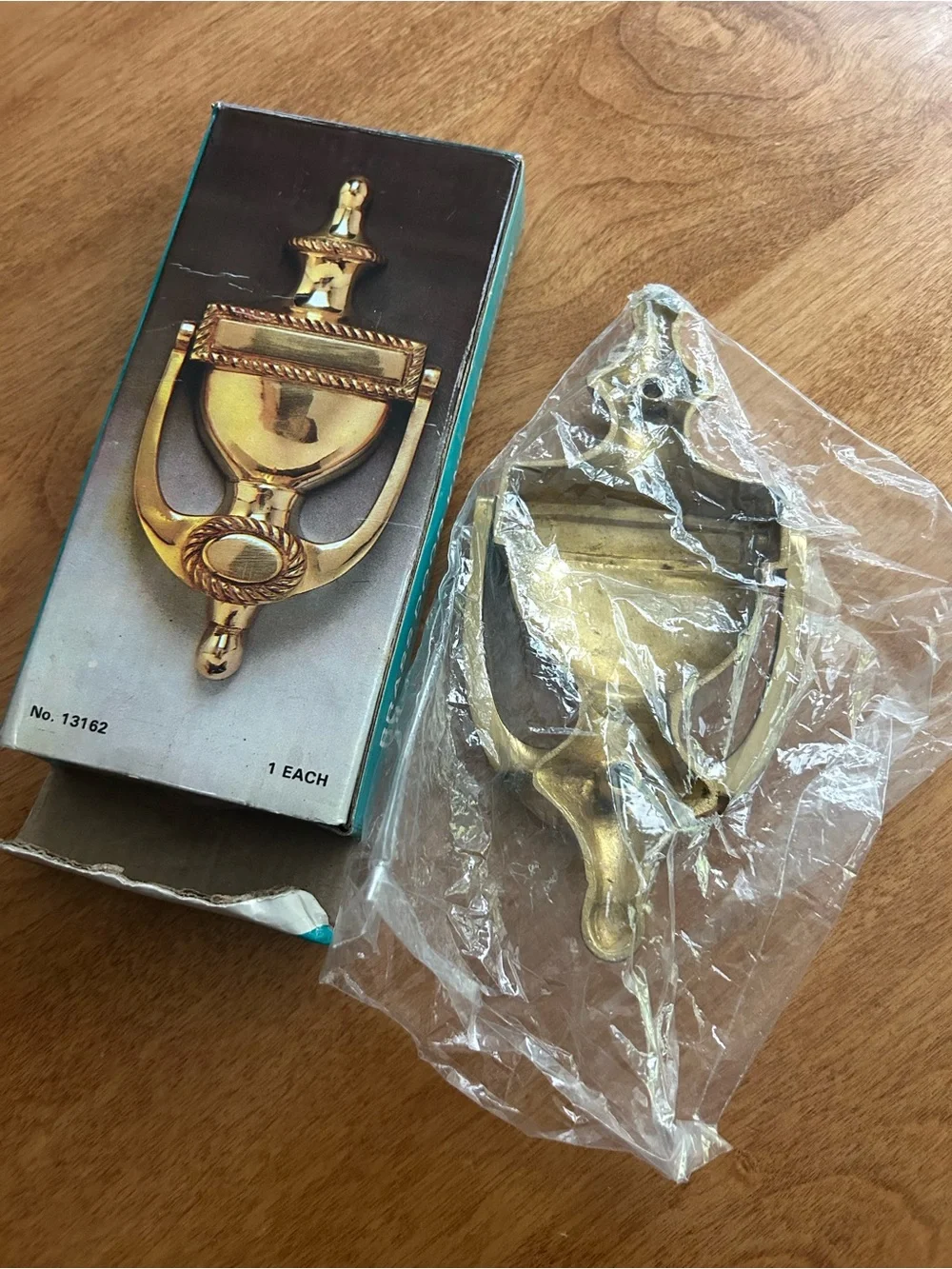 Classic Brass Door Knocker Wall Decor
